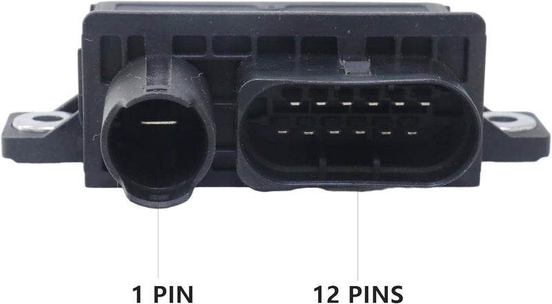 AIKEN Diesel Glow Plug Control Module Compatible with BMW 1 3 5 6 7 X1 X3 X5 X6 2002-2017, Mercedes-Benz C-Class E-Class S-Class 2002-2009 Replace# 12218591723 12217798000 12427789231. - Image 3
